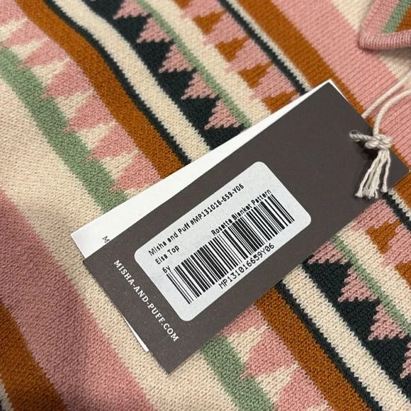 misha and puff Elsa Top Rosette 3y misha \u0026 puff elsa top rossete blanket 3y Misha \u0026 Puff（ニット）の